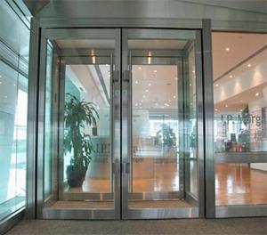Commercial Building Entrance Fireproof Glass_2