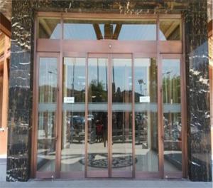 Commercial Building Entrance Fireproof Glass_3