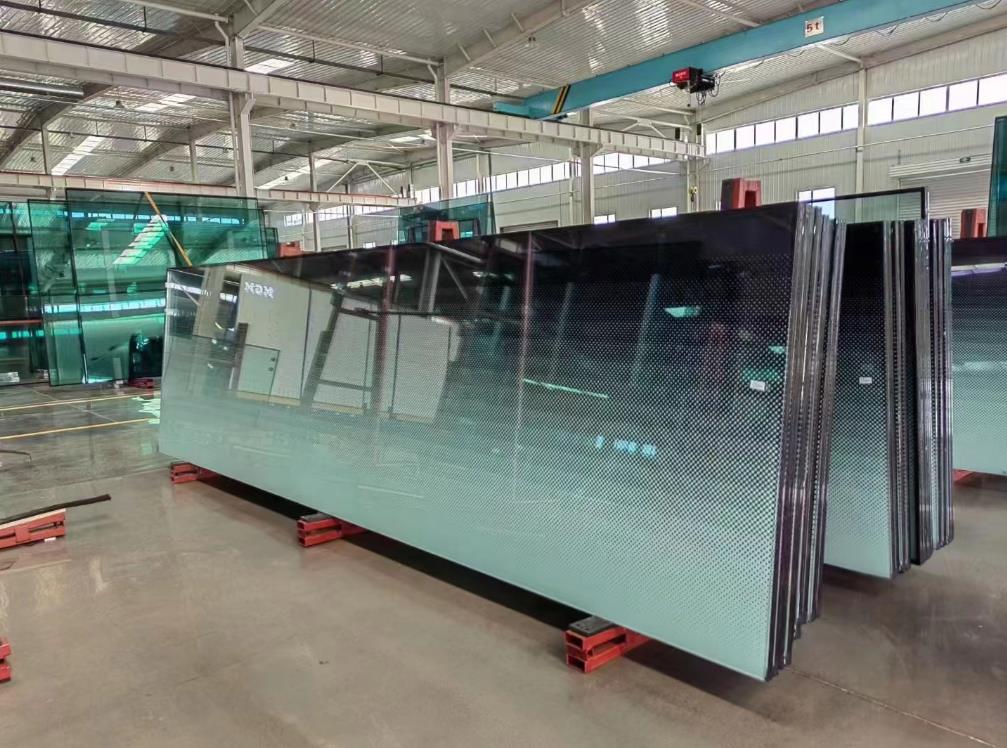 Jumbo Low Iron Digital Ceramic Printing Insulated Glass