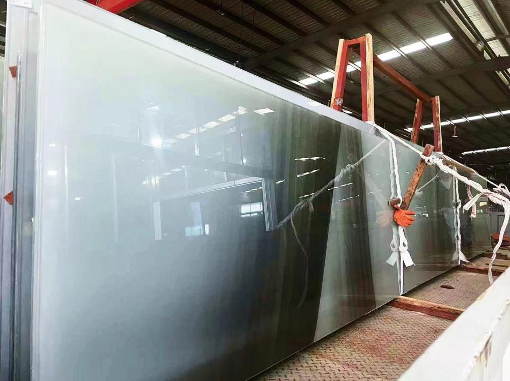 Jumbo Low Iron Digital Ceramic Printing Laminated Glass