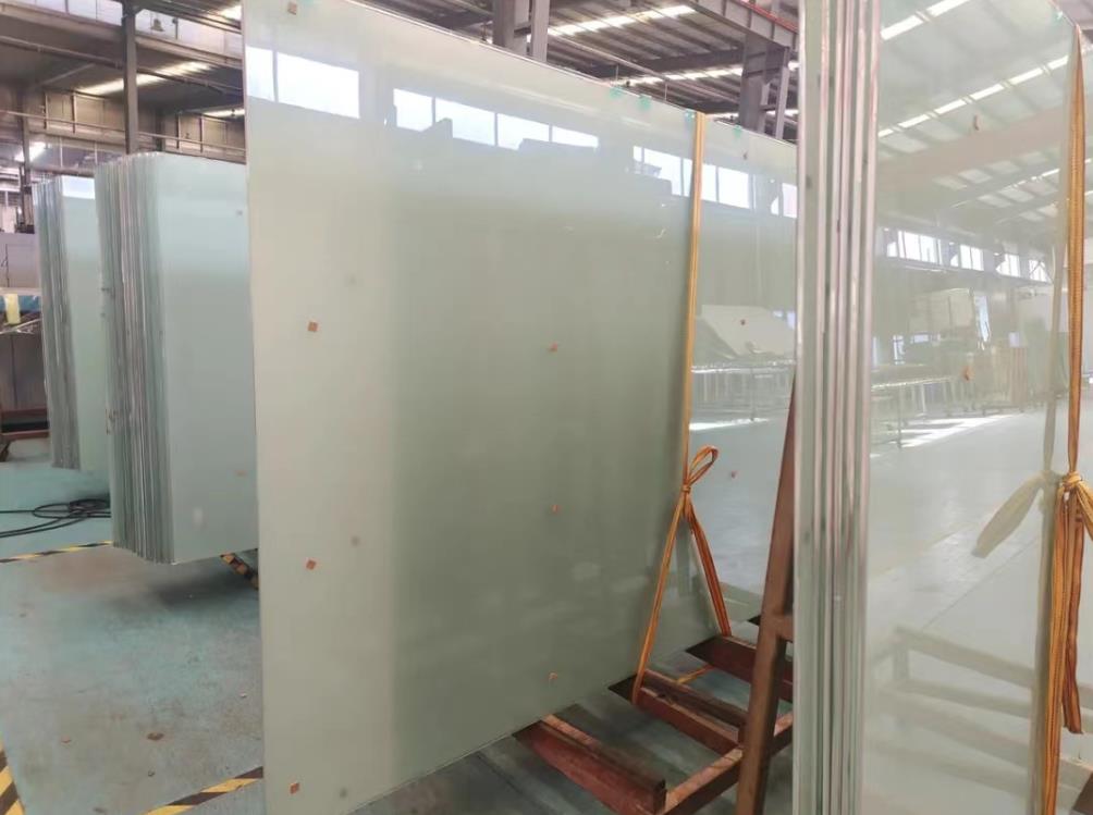 Milk Color Laminated Glass For Interior Decoration Milk Color Laminated Glass For Interior Decoration