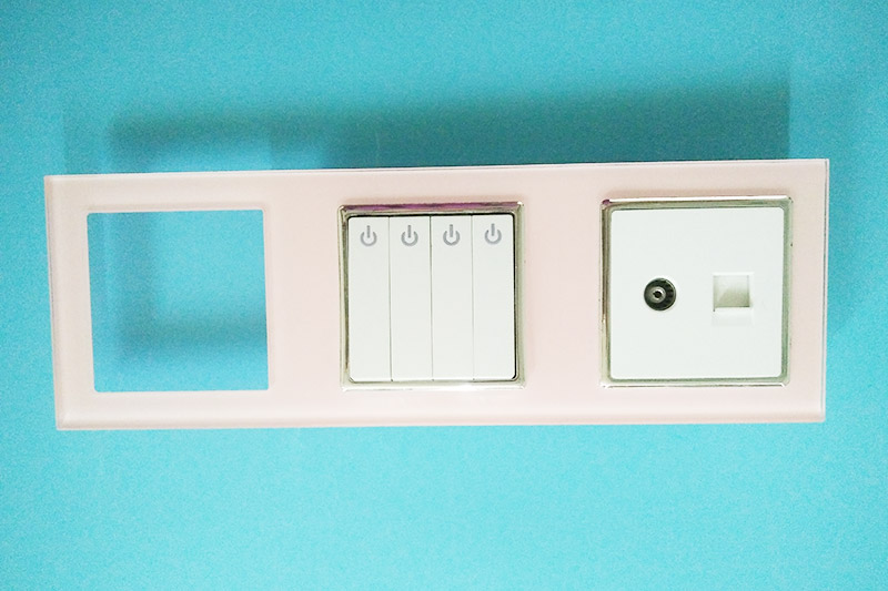 Switch Panel Glass And Outlet Cover Glass