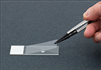 microscope slide glass, cover glass