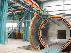 Laminated glass autoclave
